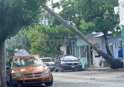 Rachas de viento provocan afectaciones
