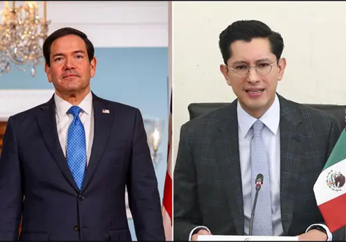Marco Rubio y Roberto Velasco sostienen llamada