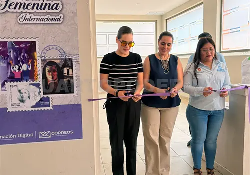 Inauguran expo filat&eacute;lica femenina