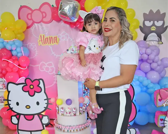 Alana cumple 3 años de vida