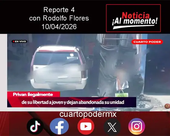 REPORTE4 | 10 04 2026 con Rodolfo Flores REPORTE4 | 10 04 2026 con Rodolfo Flores