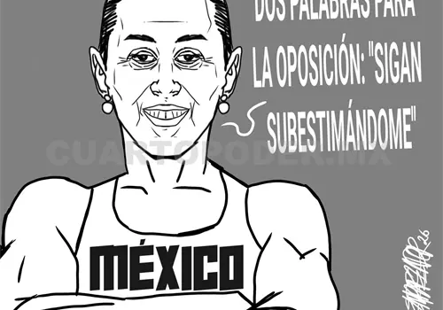 La presidenta de M&eacute;xico