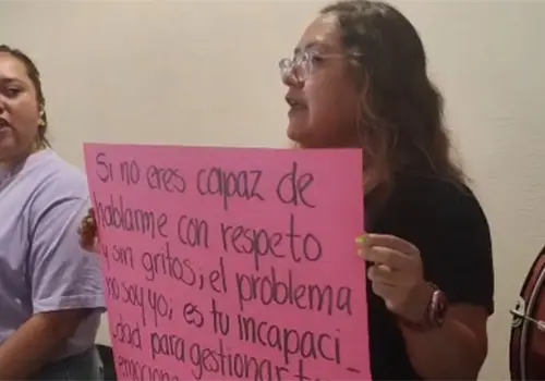 Trabajadores protestan contra jueza de Morelos Trabajadores protestan contra jueza de Morelos