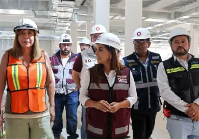 Supervisa Mara Lezama nuevo hospital general