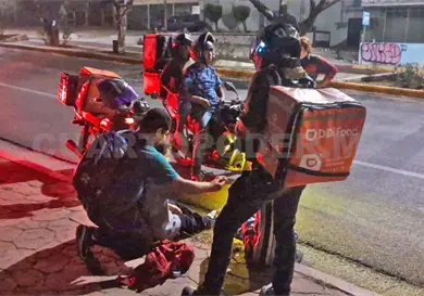 Atropellan a joven y termina con lesiones Atropellan a joven y termina con lesiones