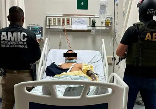 Cae objetivo prioritario en hospital Cae objetivo prioritario en hospital