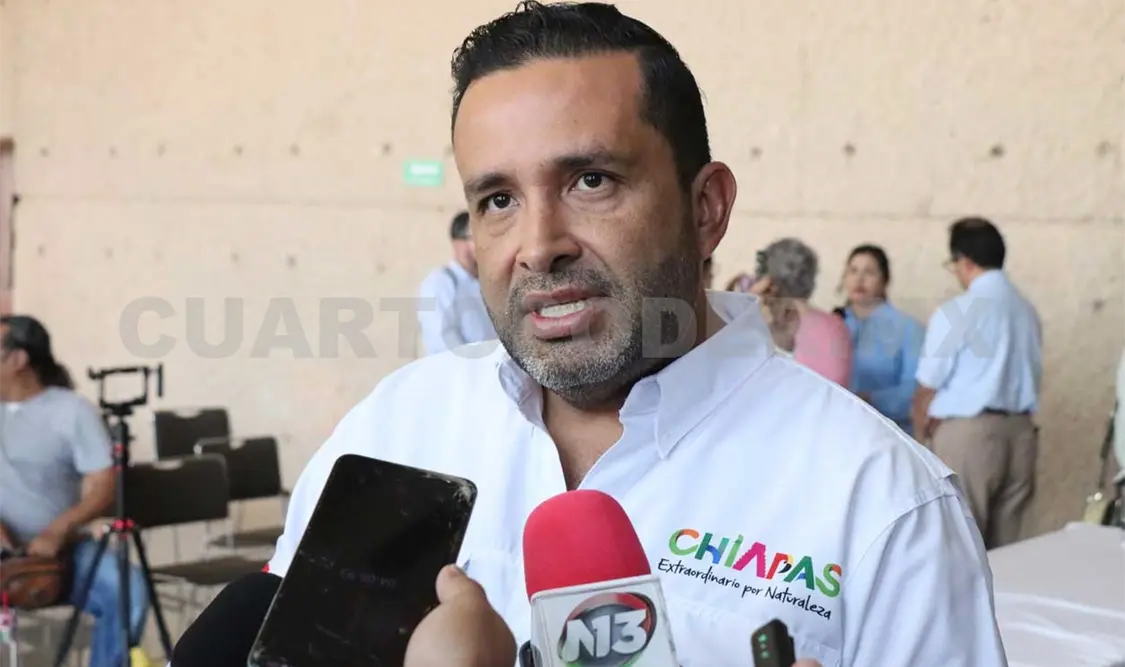 Segundo Guillén, secretario de Turismo estatal. Diego Pérez / CP