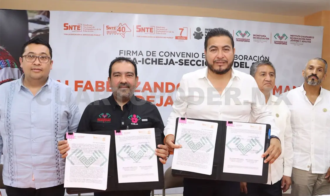 Destacaron la relevancia del trabajo conjunto en favor de la educación. Cortesía