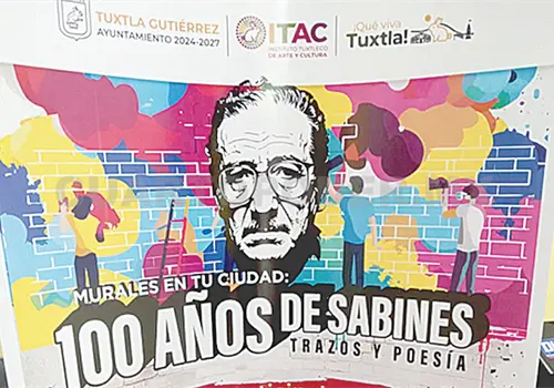 Crea murales inspirados en Sabines Crea murales inspirados en Sabines