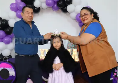 Ximena festeja sus 8 a&ntilde;os