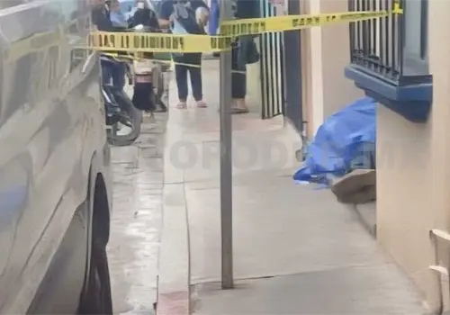 Muere indigente en la avenida Almolonga Muere indigente en la avenida Almolonga