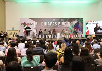 Eduardo Ramírez inaugura el Chiapas Birding 2026 Eduardo Ramírez inaugura el Chiapas Birding 2026