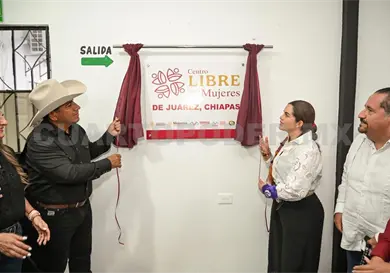 Apertura Centro LIBRE para mujeres en Ju&aacute;rez