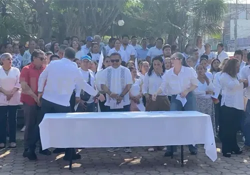 Organizan oración por la paz Organizan oración por la paz