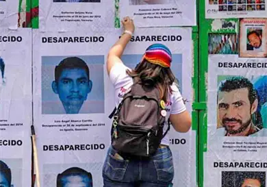 Reportan sobre carpetas abiertas de desaparecidos