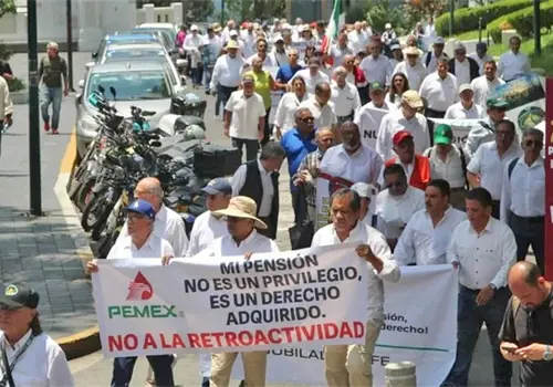 Desechan amparos de jubilados con pensiones doradas