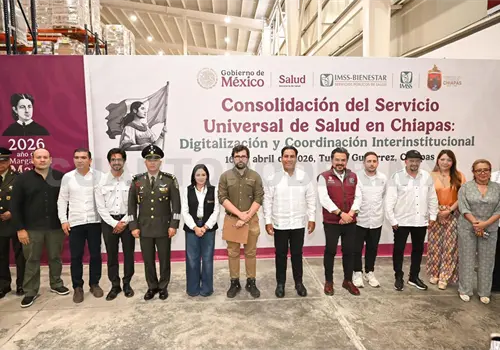 Reconoce coordinaci&oacute;n para consolidar servicios de salud