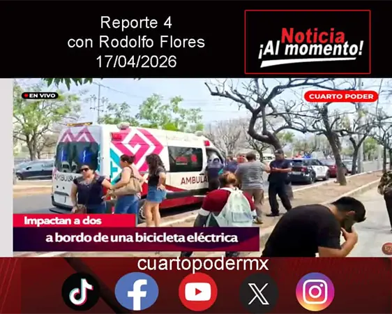 REPORTE4 | 17 04 2026 con Rodolfo Flores
