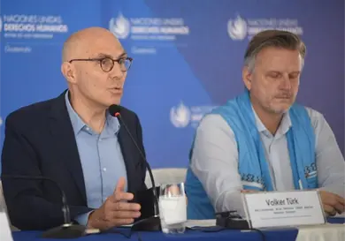 Itinerario del Alto Comisionado de la ONU