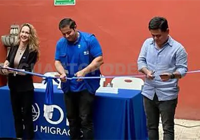 Inaugura OIM oficinas en Tapachula