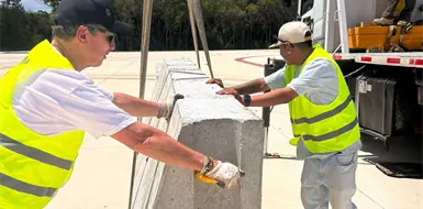 Avanza montaje del &oacute;valo Nascar en Tulum
