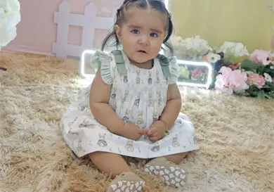 Constanza cumple su primer a&ntilde;o