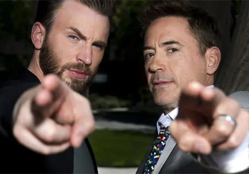 Downey Jr. y Evans se reencuentran