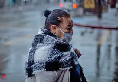 Alertan por efectos del frente fr&iacute;o 45