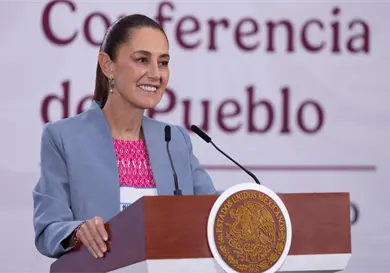 Es seguro estar en M&eacute;xico: Sheinbaum