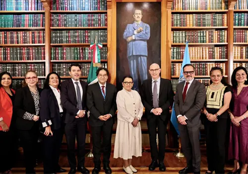 Fue positiva reuni&oacute;n con Alto Comisionado de ONU