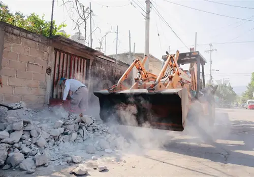 M&aacute;s de mil 300 toneladas de escombro se han recogido