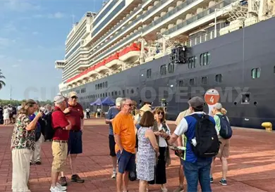 Llega otro crucero a Puerto Chiapas