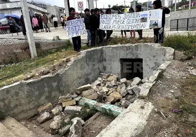 Interviene CEDH en caso de destrucci&oacute;n de manantial