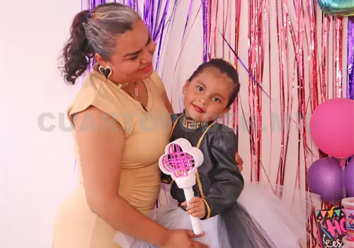 Sara cumple 4 a&ntilde;os