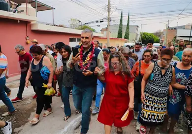 Inician una calle m&aacute;s en la Albania Baja