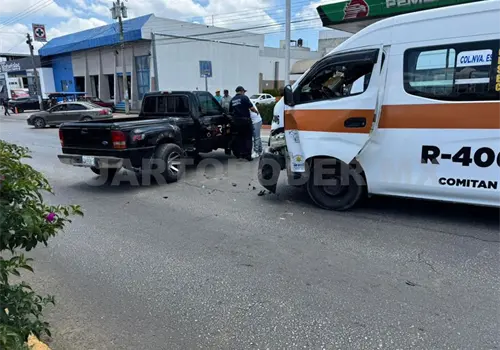 Carambola salda con tres lesionados