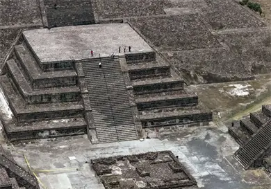 Teotihuac&aacute;n recibi&oacute; mil 500 visitantes