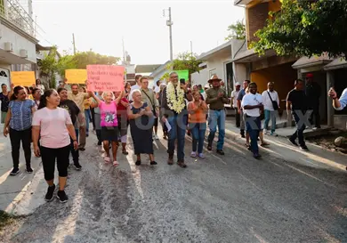 Inician obra como parte de "Calles Felices" en Tuxtla