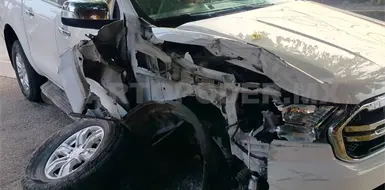 Dormita al volante y acaba estrell&aacute;ndose