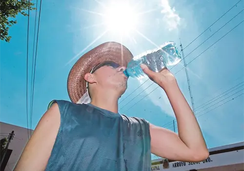 Autoridades emiten alerta por altas temperaturas
