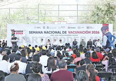 Arranca ERA la Semana Nacional de Vacunaci&oacute;n