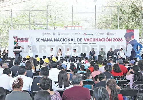 Arranca ERA la Semana Nacional de Vacunaci&oacute;n