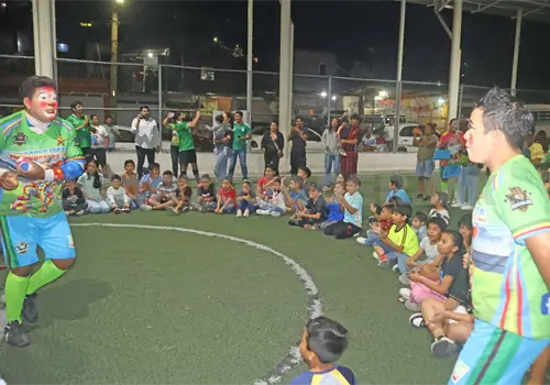 Payaconejos vence en amistoso por los ni&ntilde;os