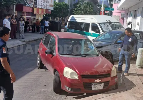 Colectivazo en la zona centro
