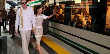 Claudia celebra infraestructura de primer orden