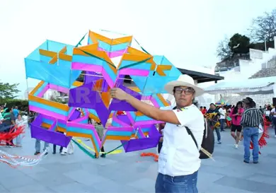 Realizan el festival "&iexcl;Qu&eacute; Viva el Papalote!"