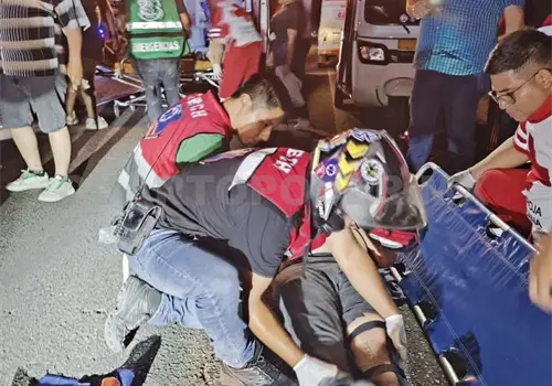 Queda con una posible fractura