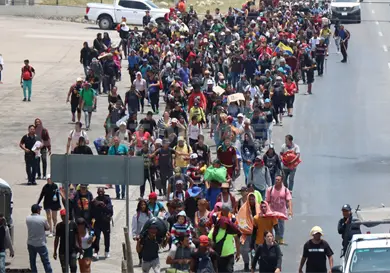 Reconocen presi&oacute;n migratoria en Tapachula