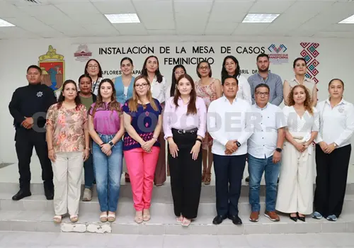 Instalan Mesa de Atenci&oacute;n a Casos de Feminicidio