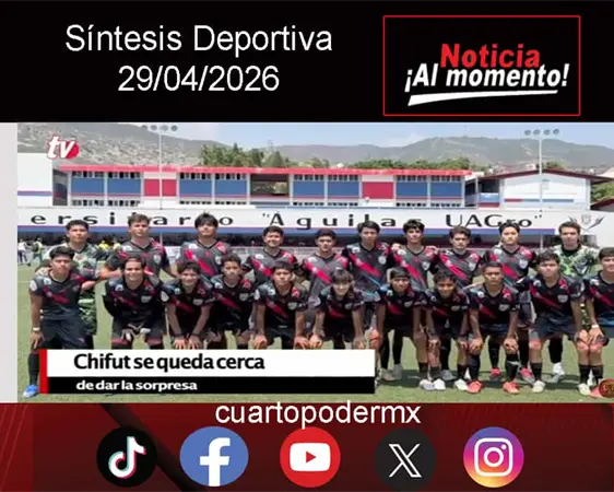 S&iacute;ntesis Deportiva 29 04 2026